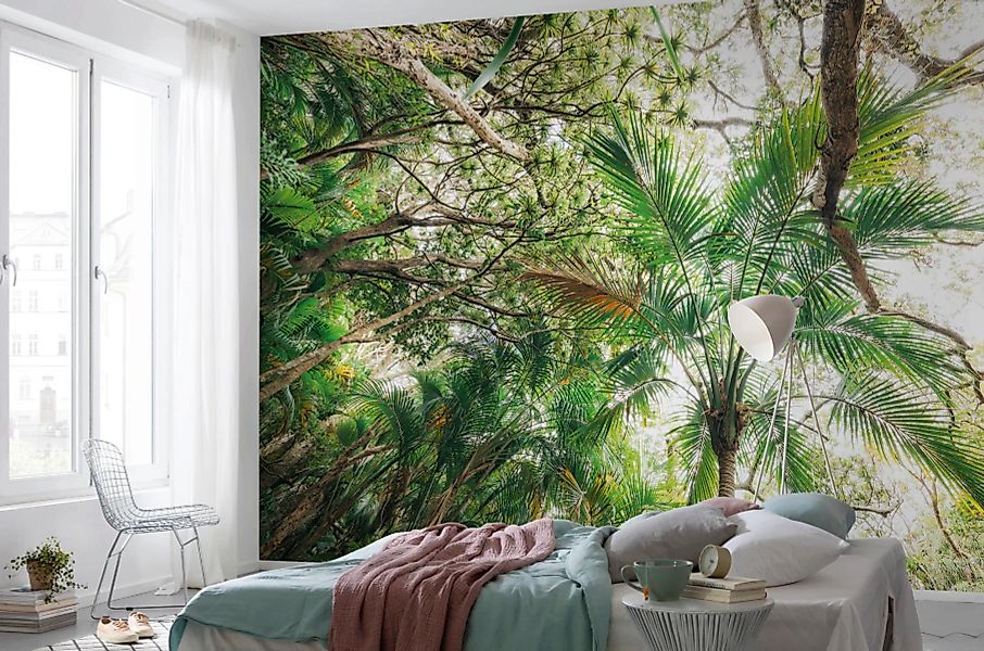 KOMAR Vlies Fototapete - Touch the Jungle  - Größe 450 x 280 cm mehrfarbig günstig online kaufen