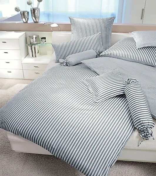Janine Wendebettwäsche »modernclassic 3912, 100% Baumwolle«, (2 tlg.), mit günstig online kaufen