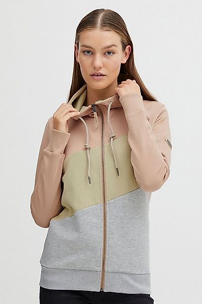 OXMO Kapuzensweatjacke OXAggi Sportliche Hoodie Sweatjacke mit zahlreichen günstig online kaufen