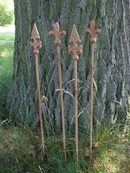Deko-Impression Gartenstecker 4 Stück Rankstäbe Rankhilfe günstig online kaufen
