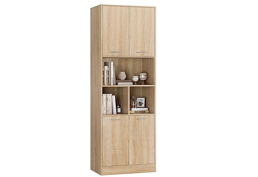 Homfa Hochschrank Badschrank Bücherschrank Badezimmerschrank 180x60x40cm günstig online kaufen
