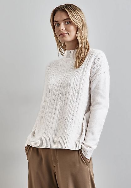 STREET ONE Rollkragenpullover, im soften Baumwoll-Mix günstig online kaufen