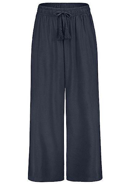 SUBLEVEL Chinos Damen Luftige Sommerhose Freizeit Weit geschnitten Stoffhos günstig online kaufen