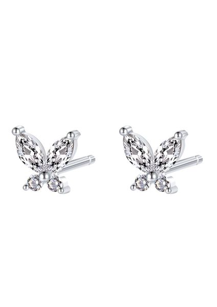 Hey Happiness Paar Ohrstecker Silber Schmetterling günstig online kaufen