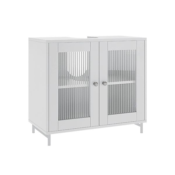 Vicco Waschbeckenunterschrank Malte, Weiß, 60 x 58 cm (1-St) günstig online kaufen