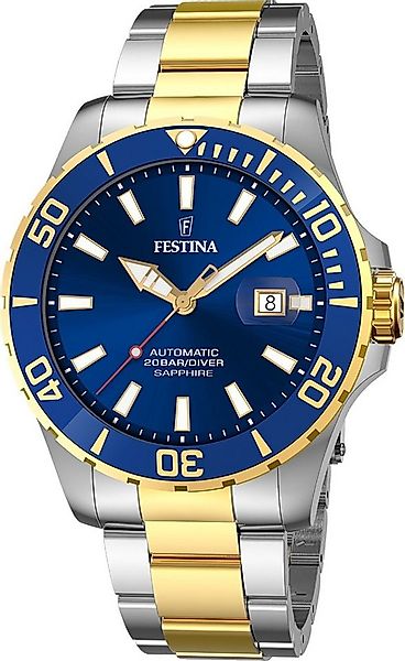 Festina Quarzuhr Festina Herrenuhr Automatik, (Analoguhr), Herren Armbanduh günstig online kaufen