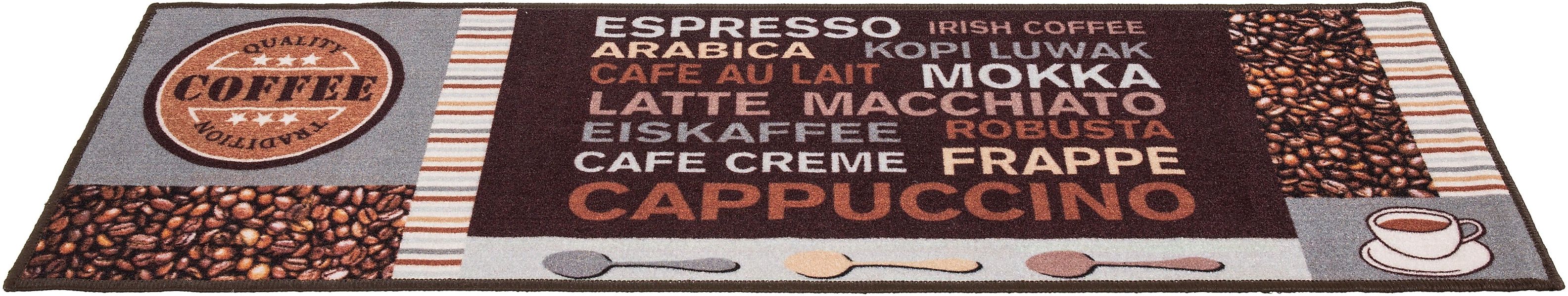 Andiamo Küchenläufer Cafe Creme, rechteckig, Höhe: günstig online kaufen