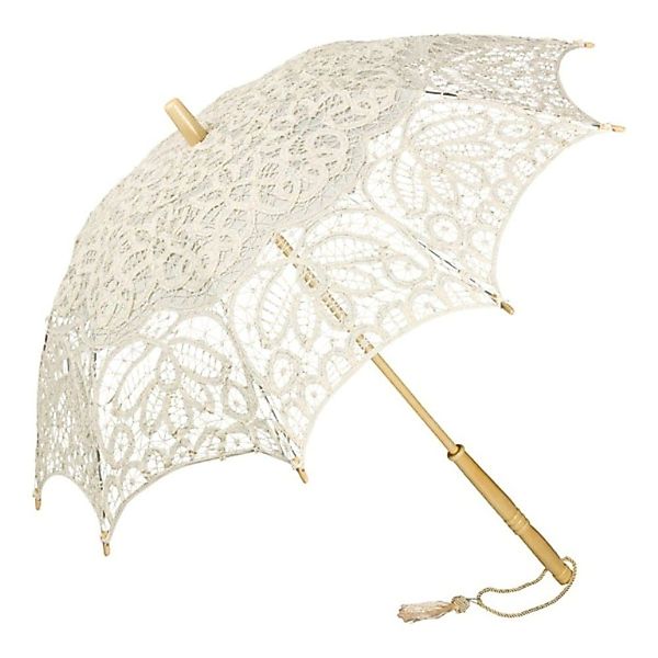 von Lilienfeld Stockregenschirm Hochzeitsschirm Brautschirm Vivienne günstig online kaufen