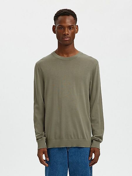 Selected Strickpullover SLHTRAY LS KNIT MERINO CREW NECK NOOS Wolle, regula günstig online kaufen