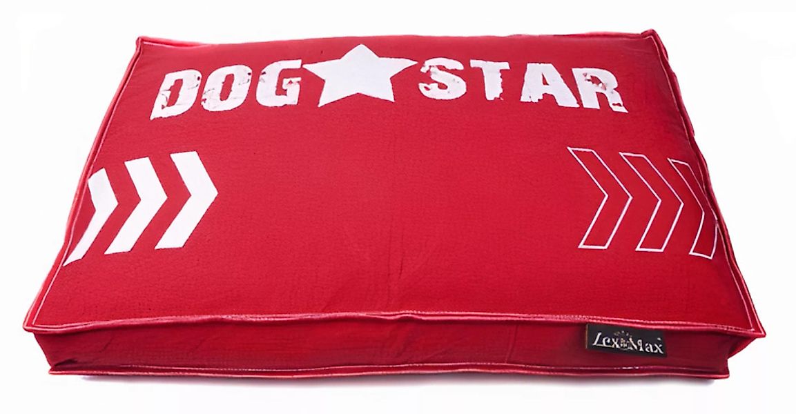 Kastenbettbezug Dogstar 75 X 50 Cm Baumwolle Rot günstig online kaufen