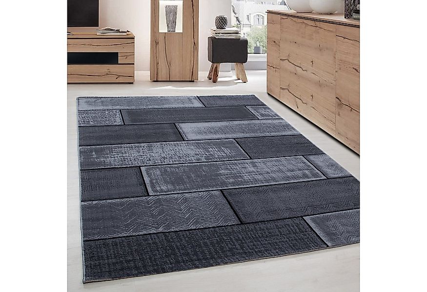 Carpettex Designteppich Steindesign, Rechteckig, Höhe: 6 mm, Kurzflor Teppi günstig online kaufen