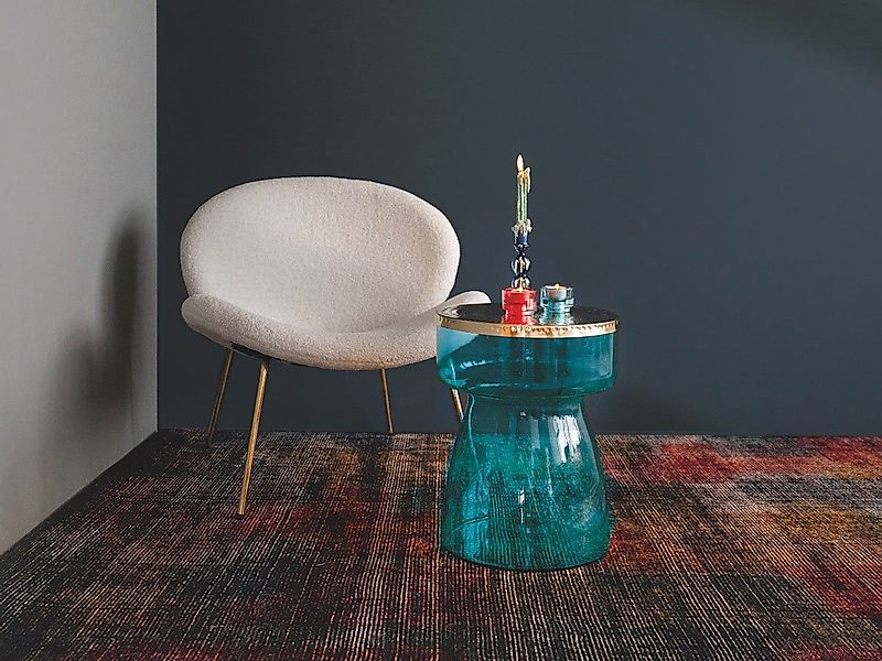 Kayoom Beistelltisch Roman 125, mundgeblasener Glaskorpus (1-St), mundgebla günstig online kaufen