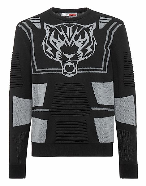 PLEIN SPORT Rundhalspullover "Rundhalspullover" günstig online kaufen