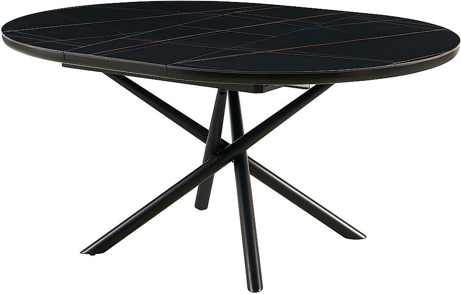 SalesFever Esstisch Stuttgart Esstisch für stilvolles Speisen, rund, Kerami günstig online kaufen