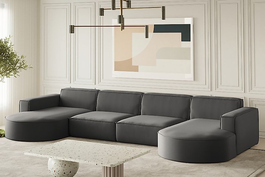 Fun Möbel Wohnlandschaft Wohnlandschaft Sofa PALMA günstig online kaufen