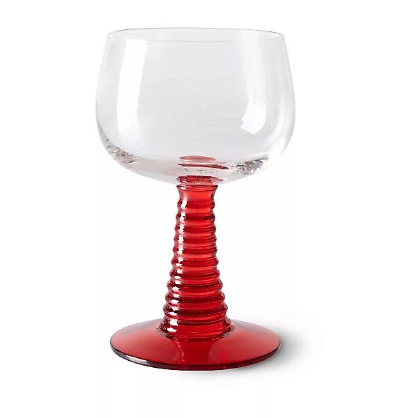 Swirl Weinglas hoch Red günstig online kaufen