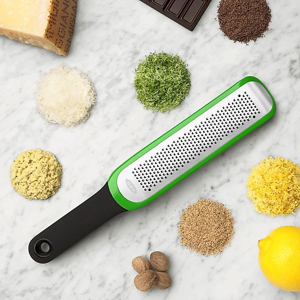OXO Good Grips Zestenreißer aus geätztem Edelstahl, für Zitronen und mehr günstig online kaufen