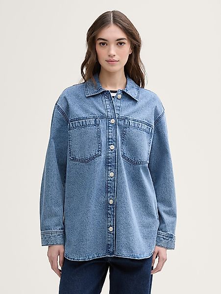 TOM TAILOR Denim Jeansjacke Jeansjacke mit günstig online kaufen