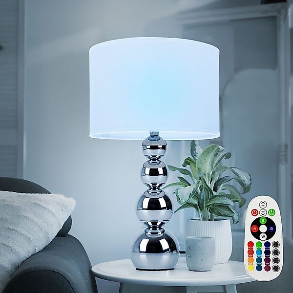etc-shop LED Tischleuchte, Leuchtmittel inklusive, Warmweiß, günstig online kaufen