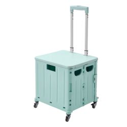 LIVINGANDHOME Einkaufstrolley Klappbarer Einkaufstrolley mit leichtgängigen günstig online kaufen