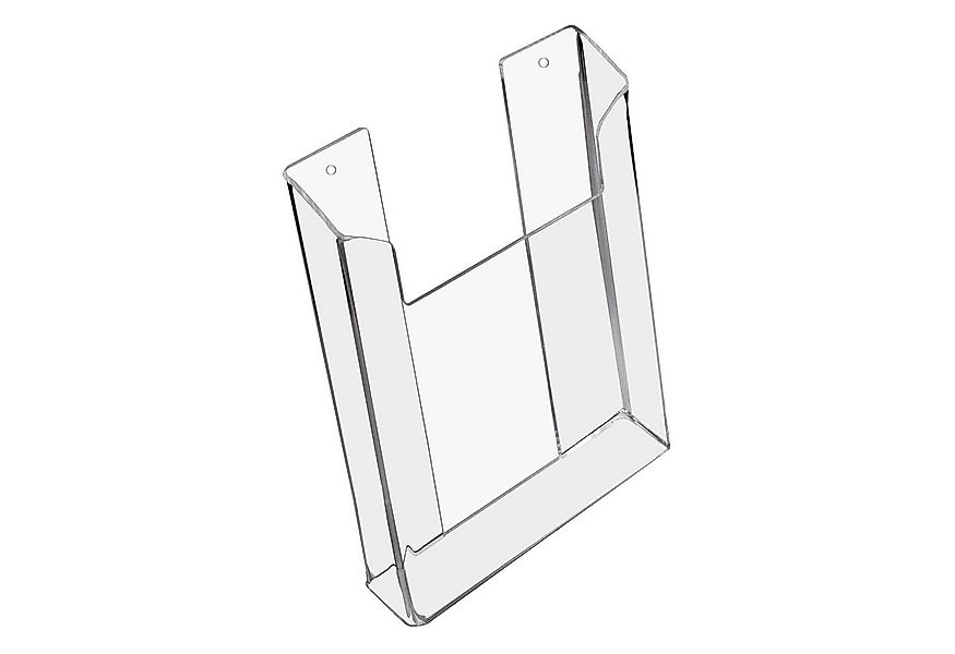 HMF Zeitungsständer Wand Prospekthalter aus Acryl, DIN A5 Hochformat (1 St) günstig online kaufen