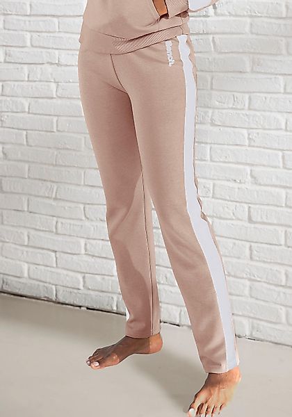 Bench. Loungewear Loungehose, mit Seitenstreifen und geradem Bein, Loungewe günstig online kaufen