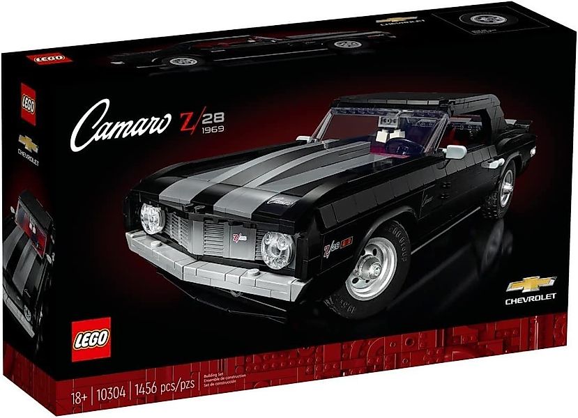 LEGO® Icons 10304 Chevrolet Camaro Z28 10304 Spielbausteine, (1456 St) günstig online kaufen