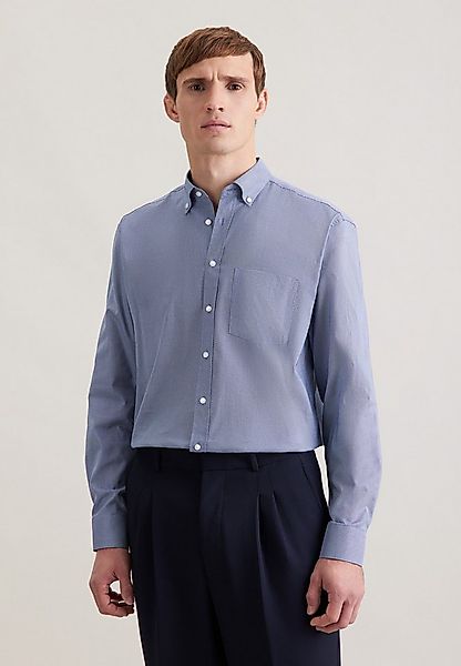 seidensticker Businesshemd Schwarze Rose Comfort 1/1 Button-Down-Kragen Dru günstig online kaufen