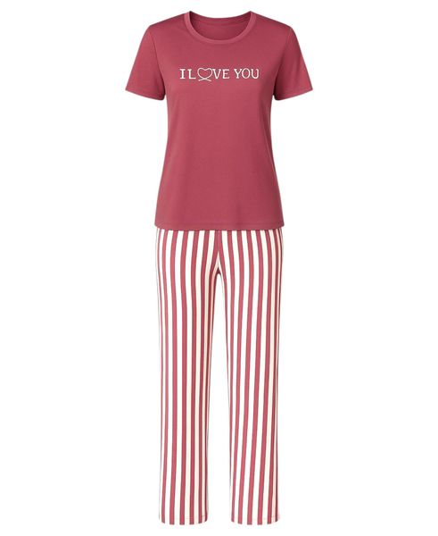 fashionshowcase Pyjama Damen Hausanzug - Schlafanzug günstig online kaufen