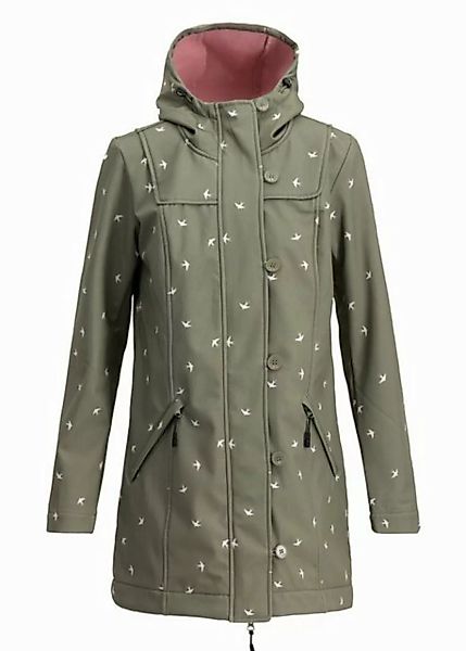 Blutsgeschwister Softshelljacke Blutsgeschwister Wild Weather Long Anorak D günstig online kaufen