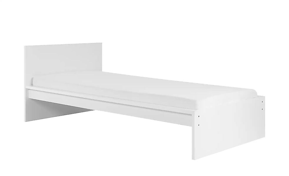 Einzelbett  Tarent ¦ weiß ¦ Maße (cm): B: 105 H: 65 Betten > Bettgestelle - günstig online kaufen