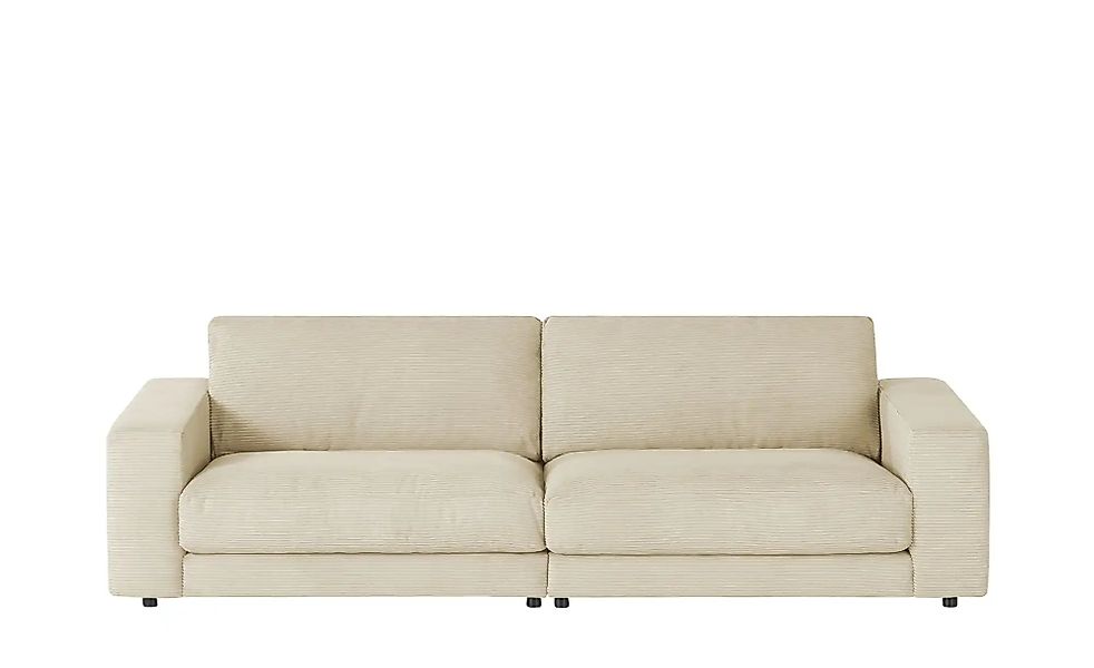 Jette Home Sofa Cord Sila ¦ creme ¦ Maße (cm): B: 250 H: 85 T: 127 Polsterm günstig online kaufen