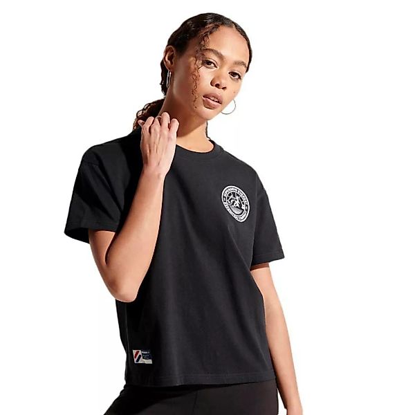 Superdry Code Expedition Boxy Kurzarm T-shirt M Black günstig online kaufen