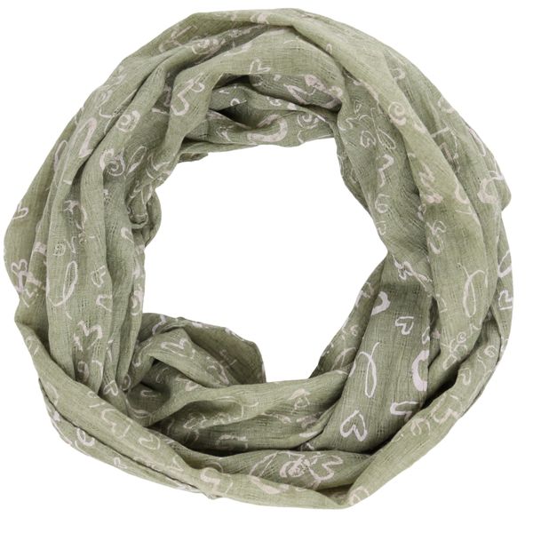 MIRROSI Loop Damen Schal mit Love günstig online kaufen