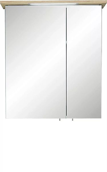 Saphir Spiegelschrank "Quickset 963 Badschrank, 2 Spiegeltüren, 2 Einlegebö günstig online kaufen