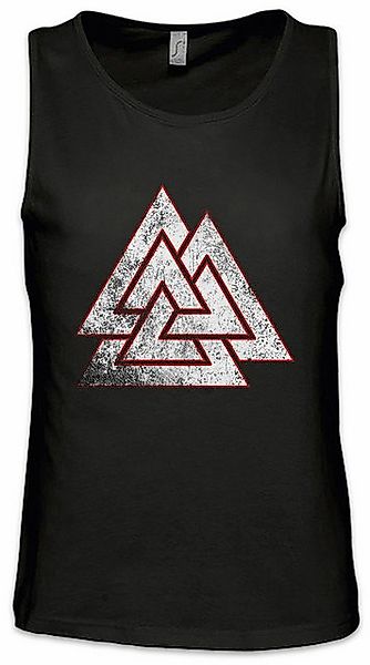 Urban Backwoods Tanktop Wotan Knoten Knot Symbol Ärmelloses T-Shirt Wotansk günstig online kaufen