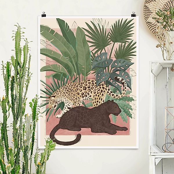 Poster Majestätische Wildkatzen günstig online kaufen