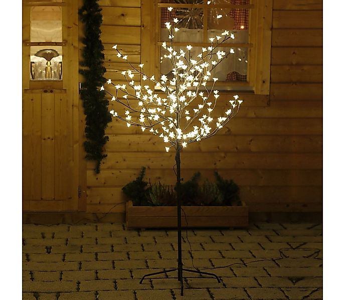 Gartenpirat LED Baum Kirschblütenbaum 150 cm mit LED-Beleuchtung warmweiß D günstig online kaufen