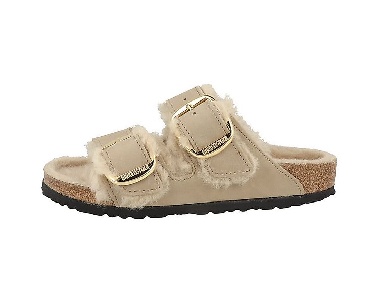 Birkenstock Arizona Big Buckle Lammfell geöltes Nubukleder normal Sandale S günstig online kaufen
