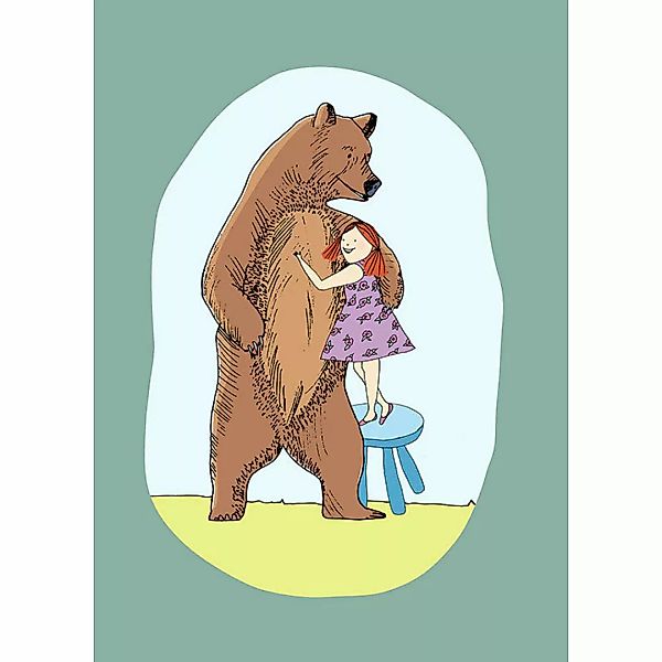 Komar Poster Lili and Bear günstig online kaufen