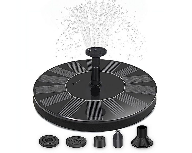matches21 HOME & HOBBY Wasserspiel Solarbrunnen Wasser-Fontäne für draußen günstig online kaufen