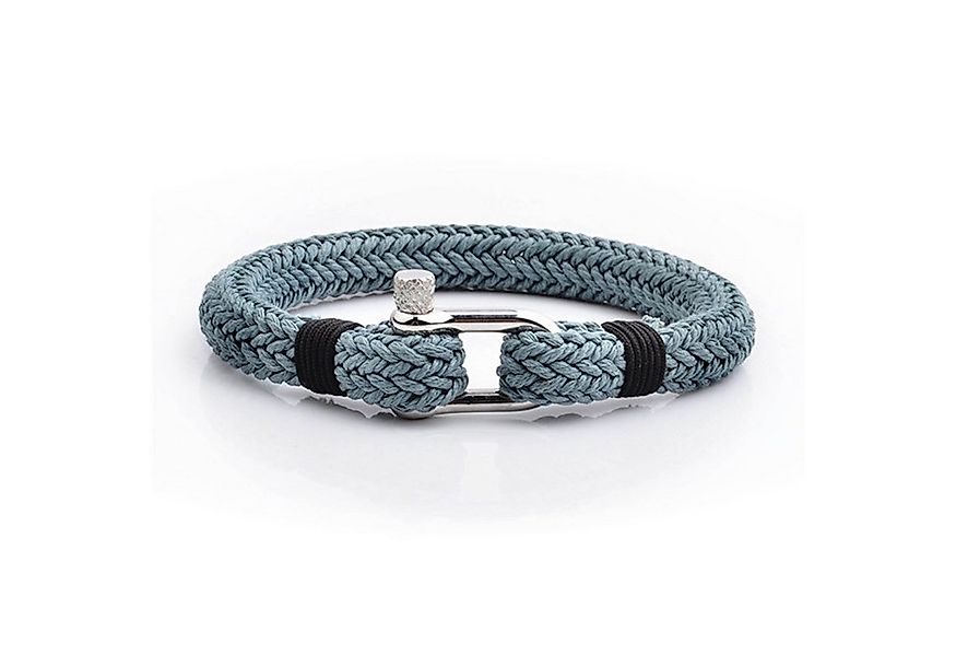 UNIQAL.de Armband Maritime Armband aus Segeltau "AQUA" nautics, Schäckel ve günstig online kaufen