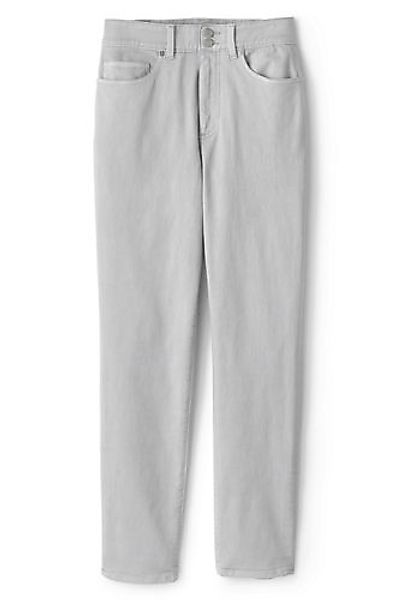 Farbige Shaping Jeans EcoVero, Straight Fit High Waist, Damen, Größe: 56 32 günstig online kaufen