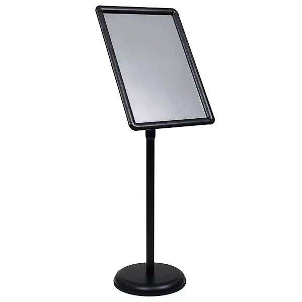 vidaXL Standfuß A3-Plakatständer Schwarz Aluminiumlegierung günstig online kaufen