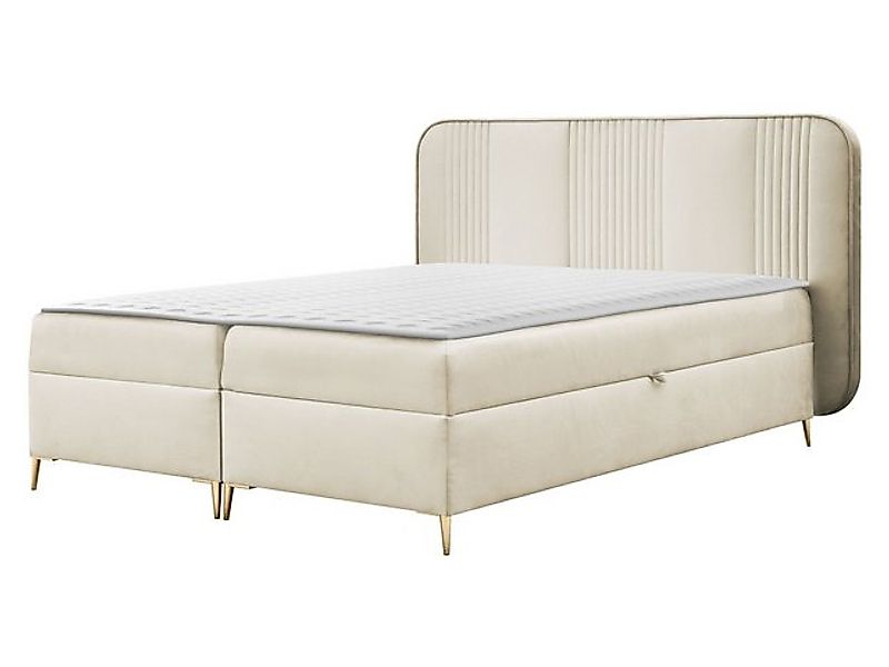 MIRJAN24 Boxspringbett Fandy (mit zwei Bettkästen), Metallfüße, Bonellfeder günstig online kaufen