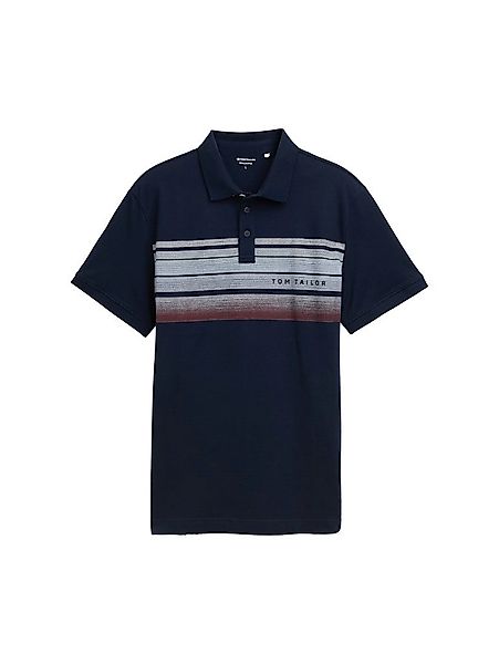 TOM TAILOR Poloshirt polo with print günstig online kaufen