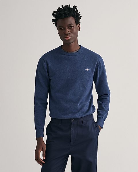 Gant Rundhalspullover CLASSIC COTTON C-NECK Premium günstig online kaufen