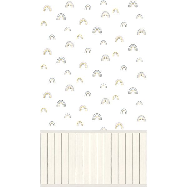 living walls Fototapete Wallpanel Tapete Wandpaneele Motivtapete Regenbogen günstig online kaufen