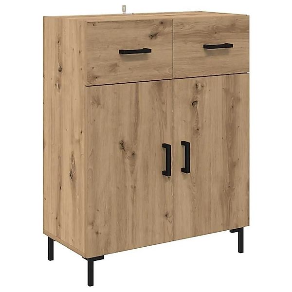 vidaXL Sideboard Artisan-Eiche 69,5 x 34 x 90 cm Holzwerkstoff 882282 günstig online kaufen