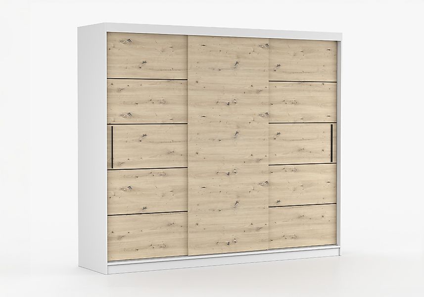 imoebel24 Schwebetürenschrank ALBA II A 250 günstig online kaufen